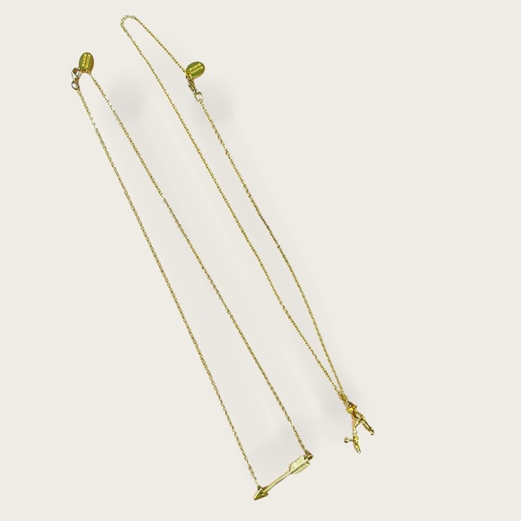 NEW Maison Scotch Special Limited Edition Gold Plated Necklaces (Bundle of 2) - Picture 2 of 8